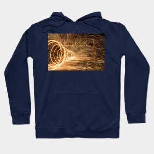 A steel wool spinning in an abandoned Yarraville warehouse Hoodie